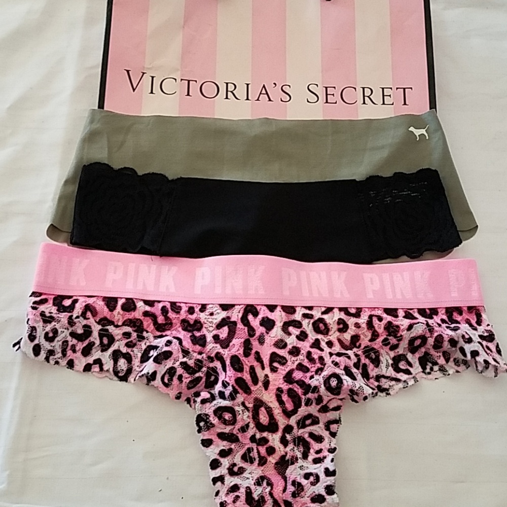 Set of 3 Small Victoria's Secret PINK panties